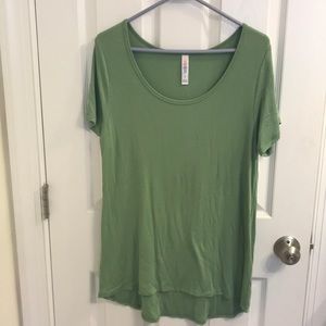 LulaRoe green tunic